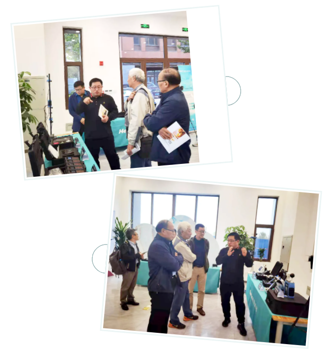 热烈欢迎仪器仪表专家团队参观和润科技